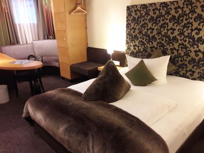 Einzelzimmer mit Kingsize-Bett Hotel Post