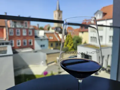 Ausblick aus den Balkonzimmern