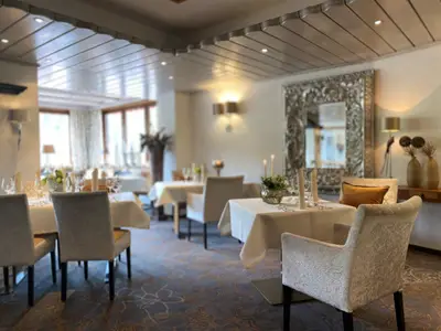 Edel ausgestattetes Restaurant