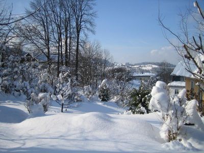 Garten im Winter