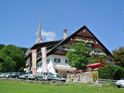 Gasthof Kirchenwirt im Sommer