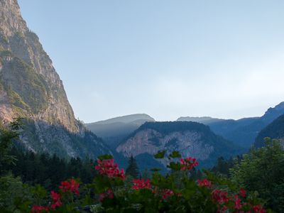 Gasthof Hirlatz, Aussicht hinten