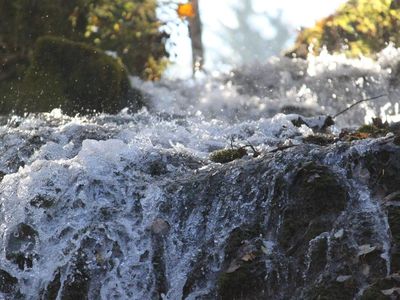 Wasserfall ganz groß