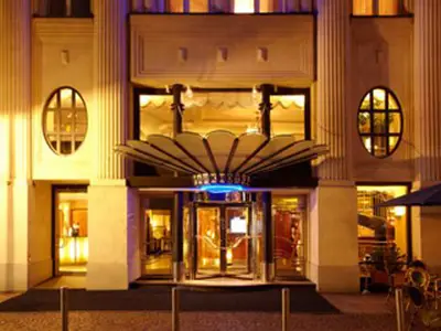 Eingang Seaside Park Hotel