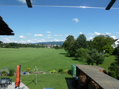 Ausblick vom Doppelzimmer