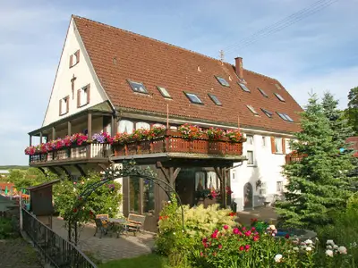 Sommeransicht Gartenseite