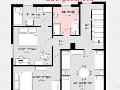 Einzelzimmer für 13 Personen (205 m²) in Malchow 3/10