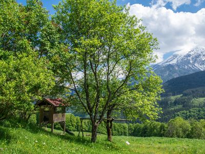 Spielplatz mit Watzmannblick