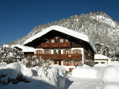 das Haus im Winter