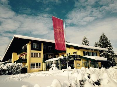 Hotel Bellevue im Winter