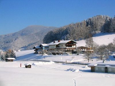 Haus im Winter