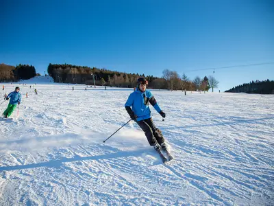 Hauseigener Skilift