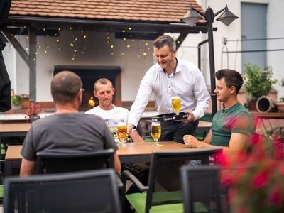 Im Biergarten