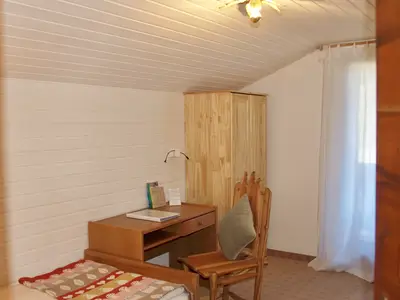 Einzelzimmer Etagendusche/WC Balkon Bergblick