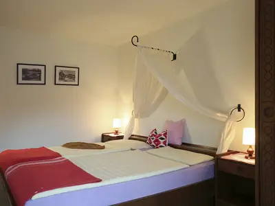 Doppelzimmer Dusche/WC Balkon Bergblick