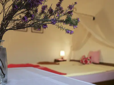 Doppelzimmer Dusche/WC Balkon Bergblick