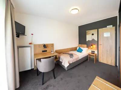 Einzelzimmer Watzmann – Hotel Hanauerlehen