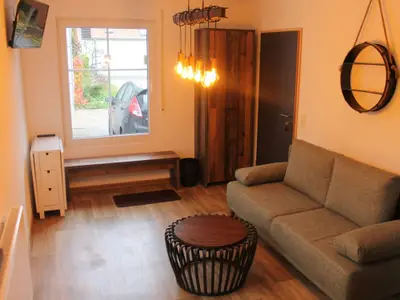 Schlafsofa, Ferienzimmer Gartenblick