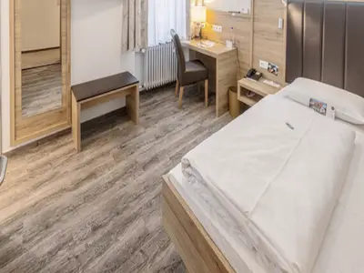 Einzelzimmer im Gästehaus Hirsch