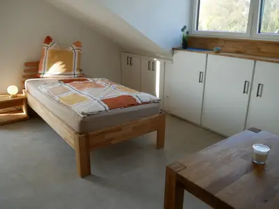 BEDROOM, INSIDE, OUTSIDE