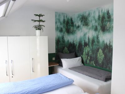 Ferienwohnung zweites Zimmer, drittes Bett