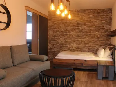 Ferienzimmer Gartenblick