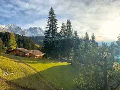 Ausblick vom Balkon