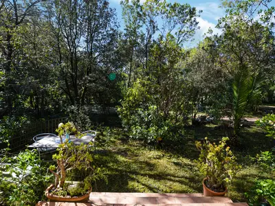 outside