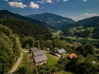 NOCK-Chalets Luftaufnahme 1