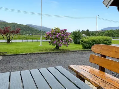 outside