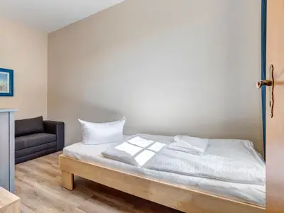 Schlafzimmer mit Einzelbett