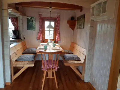 Blockhaus - Essbereich