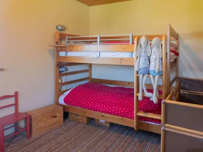 Kinderschlafzimmer im Blockhaus