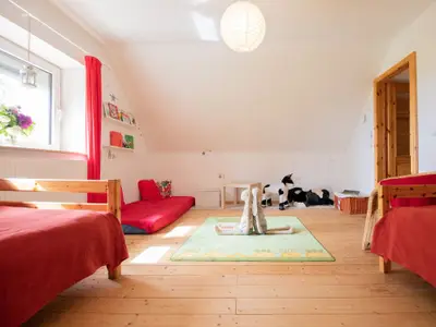 Kinderschlafzimmer im Pförtnerhaus