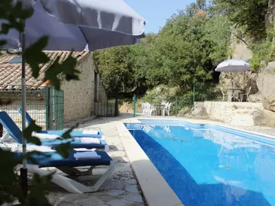 Pool des Ferienhauses