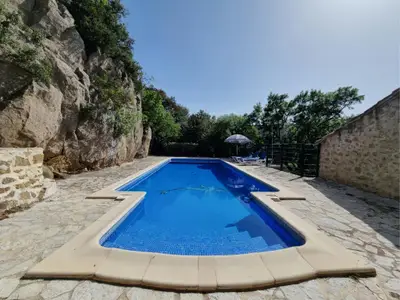 Pool des Ferienhauses