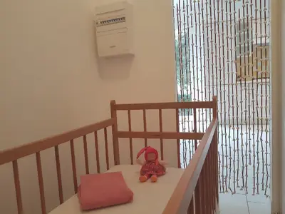 Babybett (separates Zimmer), 
  auf Wunsch