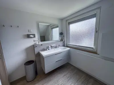 Doppelwaschtisch im Badezimmer