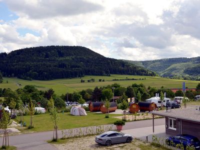 Wunderschöne Aussicht auf die Schwäbische Alb