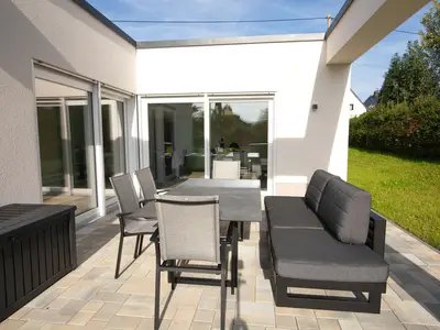 Terrasse mit Sitzecke