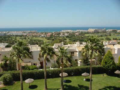 Aussicht auf Almerimar Golf und Mittelmeer