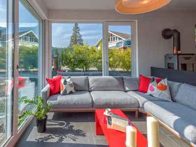 Wohnbereich mit Kamen