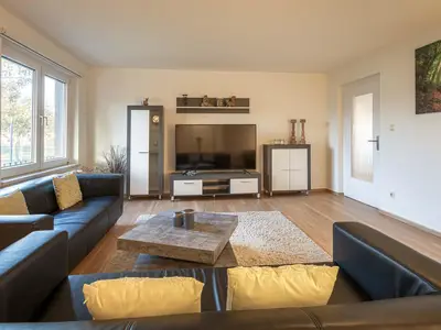 Ferienhaus Casa Castagno Blick ins Wohnzimmer