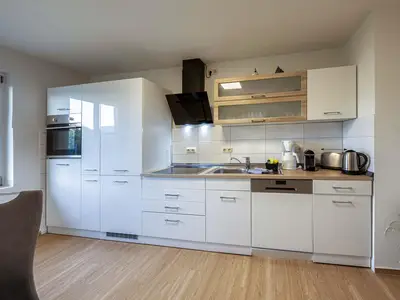 Ferienhaus Casa Castagno Blick auf die Küche