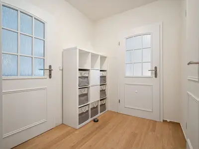 Ferienhaus Landhus Alt Schwerin geräumiger Flur