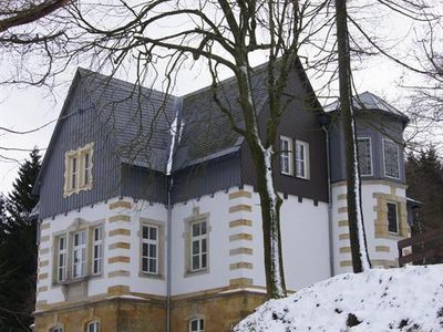 Villa im Schnee