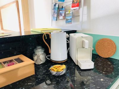Kaffeemaschine und Wasserkocher