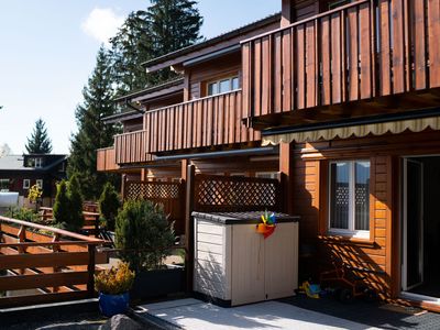 Ferienhaus Bergblick im Arvenbüel direkt an der Arven-Piste