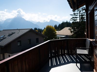 Ferienhaus Bergblick im Arvenbüel direkt an der Arven-Piste