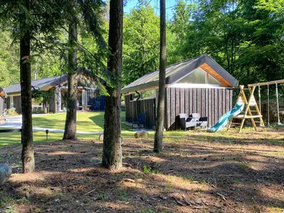 outside
